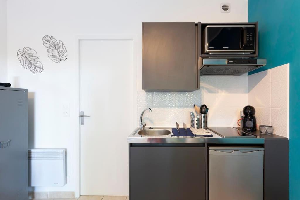 Chez Alexandra - Elegant Studio Avec Parking A Proximite Des Plages La Grande-Motte Buitenkant foto